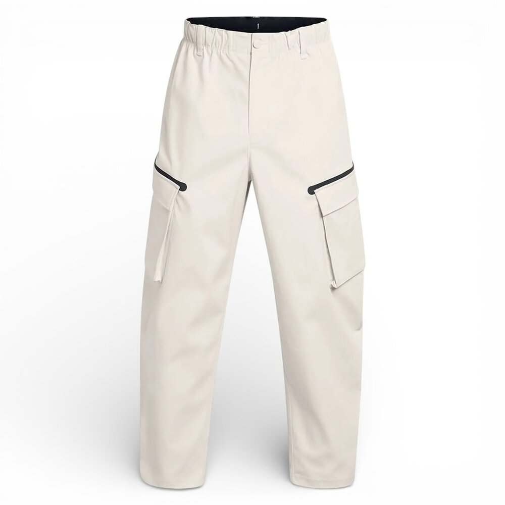 UA Unstoppable Men's Cargo Utility Pants Men's Size M DWR Ripstop Off-White NWT